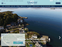 Tablet Screenshot of crinanhotel.com